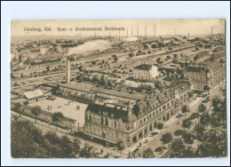 V1212/ Böhmen Oderberg Bahnhof Spar- Und Konsumverein Drahtwerk 1917 AK - Böhmen Und Mähren