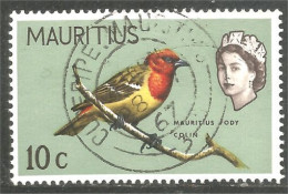 640 Ile Maurice Mauritius Colin Fody Oiseau Bird Uccello Vogel CUREPIPE (MRC-92a) - Maurice (1968-...)