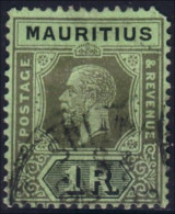 640 Mauritius Ile Maurice 1 Rupee (MRC-56) - Songbirds & Tree Dwellers