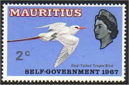 640 Mauritius Ile Maurice Oiseau Bird MNH ** Neuf SC (MRC-40c) - Pappagalli & Tropicali