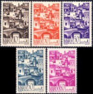 636 Maroc Pont Bein Mdoum Bridge MVLH * Neuf CH Très Légère (MOR-81) - Unused Stamps