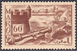 636 Maroc Remparts Salé MVLH * Neuf CH Très Légère (MOR-79) - Unused Stamps