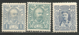 624 Montenegro 1902 Prince Nicolas 1er MH * Neuf (MNT-24) - Montenegro