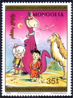 620 Flintstones Mongolie Dinosaur Dinosaure Chameau Camel MNH ** Neuf SC (MNG-53a) - Mongolei