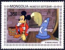 620 Disney Mongolie Sorcerer Apprentice Sorcier Hat Chapeau MNH ** Neuf SC (MNG-40b) - Disney