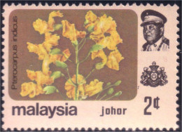 618 Malaysia Malaisie Johor Johore Orchid Orchidee Orchidée MNH ** Neuf SC (MLY-73) - Malaysia (1964-...)