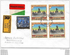 55 - 40 - Enveloppe Recommandée Envoyée De  Wofsberg 1991 - Cartas & Documentos