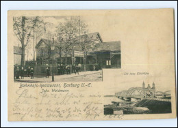 XX10401/ Hambug Harburg Bahnhofs-Restaurant AK Ca.1912 - Harburg