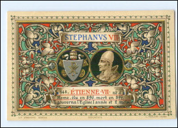 S2317/ Vatikan Papst Stephan VII Litho AK  1903  Karte Nr. 148 Vatican  - Vatikanstadt