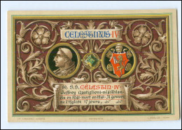 S2285/ Vatikan Papst  Coelestin IV  Litho AK  1903  Karte Nr. 80 Vatican  - Vatikanstadt