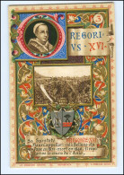 S2210/ Vatikan Papst  Gregori XVI Litho AK  1903  Karte Nr. 3 - Vaticano (Ciudad Del)
