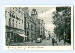 XX10247/ Hamburg Harburg Rathausstraße Autos AK 1954 - Harburg