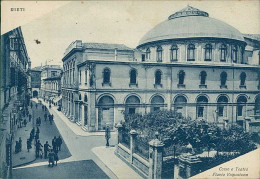 RIETI - CORSO E TEATRO FLAVIO VESPASIANO - EDIZIONE MARIO BATTISTELLI - SPEDITA 1941  (20150) - Rieti