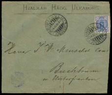 FINLAND. 1900. Uleaborg - Germany. Fkd Env. - Other & Unclassified