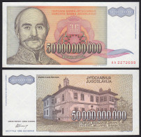 Jugoslawien - Yugoslavia 50-Milliarden Dinara 1993 Pick 136 UNC - Jugoslavia