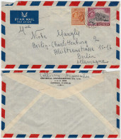 Cyprus 1956 Airmail Cover To Berlin Germany  (28612 - Andere & Zonder Classificatie