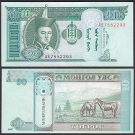 Mongolei - Mongolia 10 Tugrik Banknote 1993 Pick 54 UNC (1)   (30163 - Autres - Asie