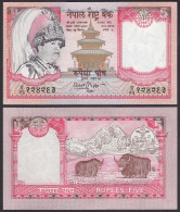 Nepal - 5 Rupees (2002) Pick 46a Sig.15 UNC (1)     (30170 - Autres - Asie