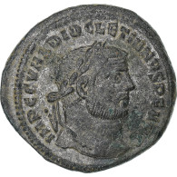 Dioclétien, Follis, 296-297, Héraclée, Bronze, TTB, RIC:17a - La Tetrarchia E Costantino I Il Grande (284 / 307)