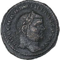 Maximien Hercule, Follis, 295-296, Cyzique, Bronze, TTB, RIC:10b - The Tetrarchy (284 AD Tot 307 AD)