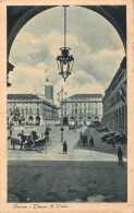 26404 " TORINO-PIAZZA S. CARLO " ANIMATA-VERA FOTO-CART. SPED.1952 - Plaatsen & Squares