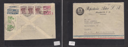 COLOMBIA. Colombia - Cover - 1947 Medellin Switz Bern Mult Fkd Env Airmail Nr. 3 Transoceanico. Easy Deal. - Colombia