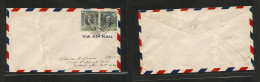 Chile - XX. 1929 (12 Sept) Stgo - USA, Washington, DC. Air Multifkd Usage 6 Pesos Rate. - Cile