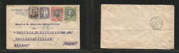 Chile - XX. 1938 (5 Apr) Santiago - Switzerland, Geneve (4 May) Registered Multifkd Env. 3,60 Peso Rate. - Cile