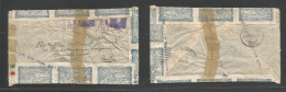 CUBA. 1948 (Apr 20) Mexico - Cuba. Mazatlan - Guantanamo, Oriente. Multifkd Arrival Envelope, Damaged "Recibida En Mal E - Sonstige & Ohne Zuordnung