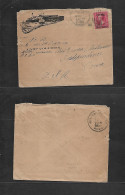 CUBA. 1899. Military Mail. Camp Colombia. Illustrated Envelope Ovptd US 2c De Peso Issue Franked Cuba Issue; Rolling Gri - Other & Unclassified