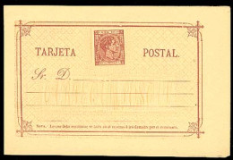 CUBA. 1879. T.P. Nueva Con Sello Impreso Fuertemente INCLINADO! No Referenciado. - Other & Unclassified