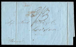 CUBA. 1850. Prephilately-Maritime. EL. Havana BPO. 25h. VF. - Altri & Non Classificati