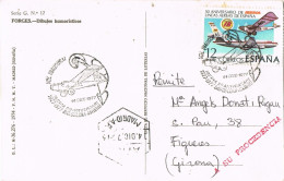 54420. Postal Aerea MADRID 1977. Vuelo Inaugural 50 Aniversario Barcelona-Madrid. IBERIA - Covers & Documents