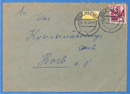 Allemagne Zone Française 1949 - Lettre De Sulz - G30838 - Altri & Non Classificati