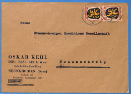 Allemagne Zone Française 1947 - Lettre De Neunkirchen - G30842 - Autres & Non Classés