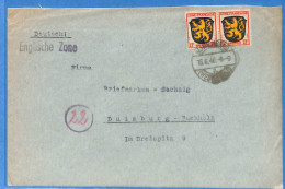 Allemagne Zone Française 1946 - Lettre - G30836 - Andere & Zonder Classificatie