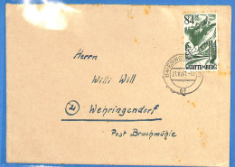 Allemagne Zone Française 1947 - Lettre De Ebingen - G30821 - Altri & Non Classificati