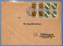 Allemagne Zone Française 1947 - Lettre De Wildbad - G30802 - Other & Unclassified