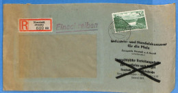 Allemagne Zone Française 1947 - Lettre Einschreiben De Neustadt - G30779 - Otros & Sin Clasificación