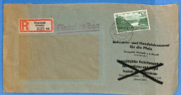 Allemagne Zone Française 1947 - Lettre Einschreiben De Neustadt - G30779 - Altri & Non Classificati