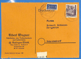 Allemagne Zone Française 1949 - Carte Postale De Bailingen - G30785 - Autres & Non Classés