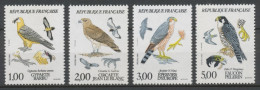 Série Faune Et Flore De France. Rapaces Diurnes. 4 Valeurs Y2340S - Neufs