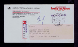 Sp10409 PORTUGAL "Service Des Postes" Post Mail Courrier Mailed Coimbra »Oliveira De Azemeis City - Posta