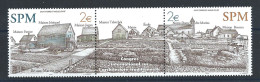 St Pierre Et Miquelon N°796/97** (MNH) 2003 - Architecture Divers - Neufs