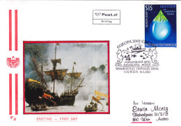 Austria / Oesterreich 2001 Europa Cept FDC - 2001