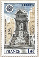 Europa. Monuments. Fontaine Des Innocents à Paris 1f. Outremer, Bistre Et Noir. N** Y2008 - Unused Stamps