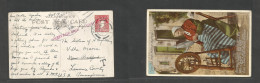 EIRE. 1939 (18 Sept) Cork - USA, Pa, New Bedford (30 Sept) Fkd Ppc + Taxed "T" Mark + Aux Marks. Fine Item. - Gebraucht