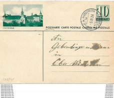 160 - 55 - Entier Postal Avec Illustration "Payerne" Cachet à Date 1936 - Interi Postali