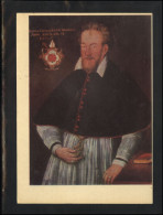 Post Card Lithuania LT Pc 020 Art Painting Unknown Artist Merkelis GIEDRAITIS Samogitia Bishop - Lituania