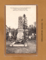 (19/03/24) 76-CPA QUEUTEVILLE LES GRES - LE MONUMENT AUX MORTS - Otros & Sin Clasificación